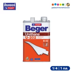 Beger เบเยอร์ ยูนีเทน ยู-202 น้ำมันเคลือบแข็งไม้โพลียูรีเทน ชนิดใส ( ภายใน )