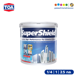 TOA ทีโอเอ ซุปเปอร์ชิลด์ สีน้ำอะคริลิก ชนิดกึ่งเงา (เบส A)