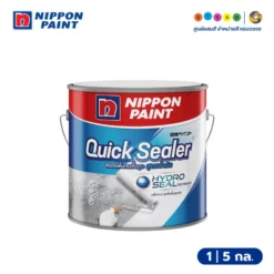 Nippon Paint นิปปอนเพนต์ ควิก ซีลเลอร์ สีรองพื้นปูนอเนกประสงค์ สูตรทนความชื้นสูง สีขาว