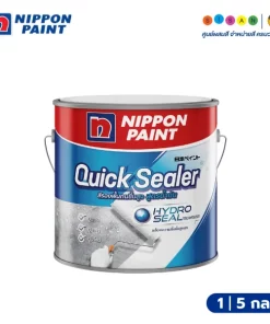 Nippon Paint นิปปอนเพนต์ ควิก ซีลเลอร์ สีรองพื้นปูนอเนกประสงค์ สูตรทนความชื้นสูง สีขาว