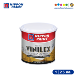 Nippon Paint นิปปอนเพนต์ วีนิเลกซ์ อะคริลิก สำหรับภายนอก (กึ่งเงา)