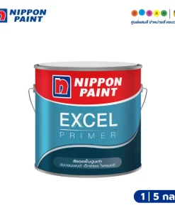 Nippon Paint นิปปอนเพนต์ เอ็กซ์เซล ไพรเมอร์ สีรองพื้นปูนเก่า สีใส สูตรน้ำมัน