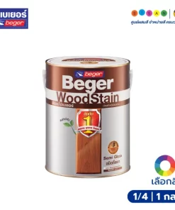 Beger เบเยอร์ วูดสเตน สีย้อมไม้ ชนิดกึ่งเงา