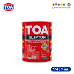 TOA ทีโอเอ กลิปตั้น สีน้ำมันเคลือบกึ่งเงา (เบสA)