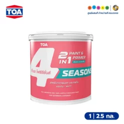 TOA ทีโอเอ โฟร์ซีซั่นส์ ทูอินวัน ภายนอก และภายใน ชนิดด้าน
