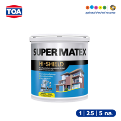TOA ทีโอเอ ซุปเปอร์เมเทค สีรองพื้นปูนใหม่กันด่าง สําหรับภายนอกและภายใน