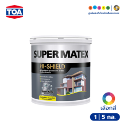 TOA ทีโอเอ ซุปเปอร์เมเทค สีน้ำอะคริลิก สําหรับทาฝ้าเพดาน