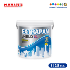 PAMMASTIC ปามมาสติก สีน้ำอะคริลิกเอ็กซ์ตร้าปามชิลด์ภายนอก ชนิดกึ่งเงา (เบส)