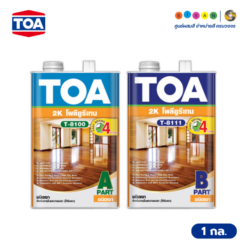 TOA ทีโอเอ โพลียูรีเทน ชนิดเงา ระบบ 2 ส่วน #T-8100
