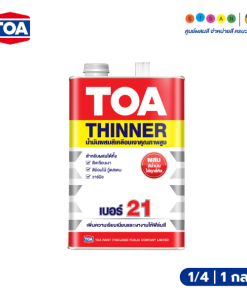 TOA ทีโอเอ ทินเนอร์ผสมสีเคลือบ เบอร์ 21
