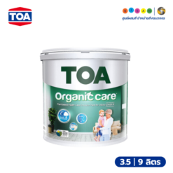TOA ทีโอเอ ออร์แกนิค แคร์ สีน้ำอะคริลิกมีส่วนผสมจากพืช ชนิดเนียน