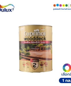 Dulux ดูลักซ์ คิวปรีโนล วู๊ดเดค สีย้อมไม้ ชนิดด้าน